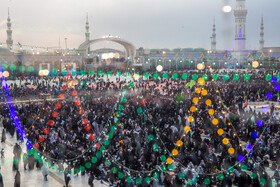 شب نیمه شعبان در مسجد مقدس جمکران