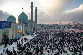 شب نیمه شعبان در مسجد مقدس جمکران