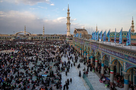 شب نیمه شعبان در مسجد مقدس جمکران