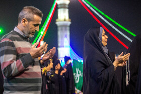 شب نیمه شعبان در مسجد مقدس جمکران