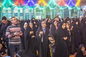 شب نیمه شعبان در مسجد مقدس جمکران