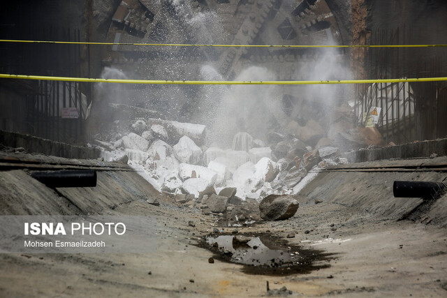 عکس تزیینی است حفاری خط ۱۱ با روش اتریشی/ روش دستی برای حفاری تونل مترو نداریم