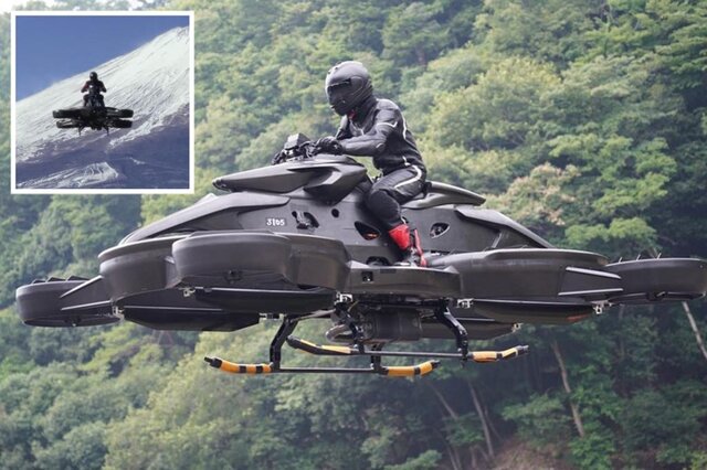 اولین «دوچرخه پرنده» جهان وارد بازار شد