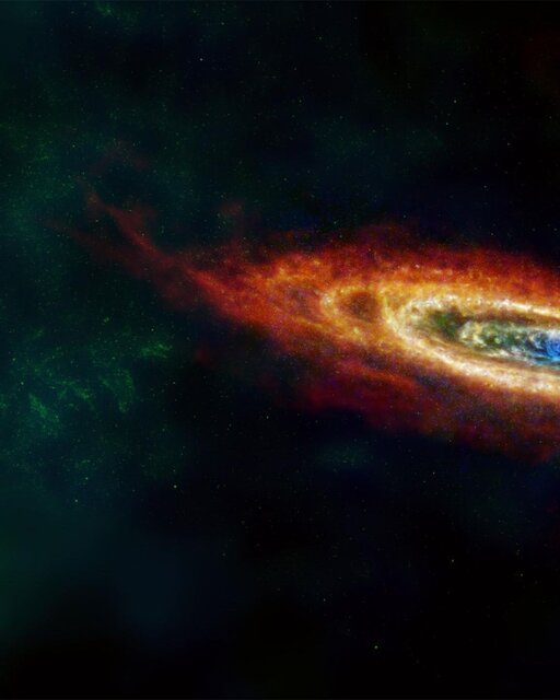 کهکشان رنگین کمانی