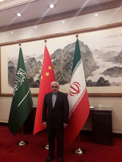توییت یک دیپلمات ایرانی حاضر در مذاکرات تهران و ریاض در یکن توییت یک دیپلمات ایرانی حاضر در مذاکرات تهران و ریاض در یکن