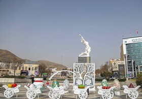 بیش از ۵۰ المان نوروزی و سفره هفت سین در سنندج نصب می شود
