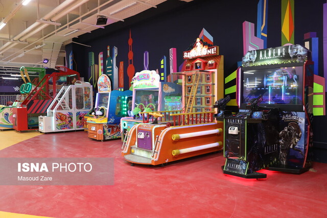 افتتاح شهربازی مجتمع تجاری فرهنگی گردشگری خلیج فارس یزد