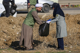 اجرای پاکسازی ورودی شهر - همدان