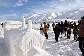 نهمین جشنواره شهر برفی در کوهرنگ