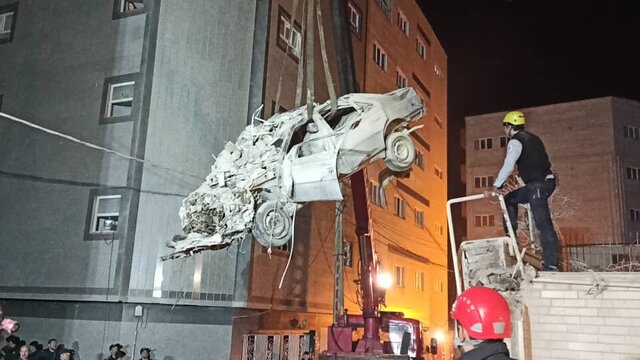 انفجار 4 ساختمان در تبریز