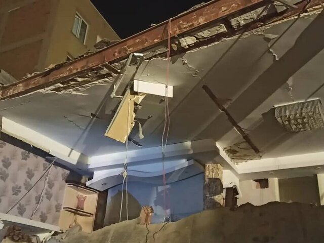 انفجار 4 ساختمان در تبریز