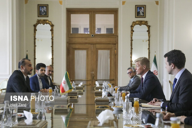 امیرعبداللهیان در دیدار هانس گروندنبرگ، نماینده سازمان ملل در یمن کارشناس یمنی: مواضع ایران در حمایت از یمن در دولت رئیسی نمود بیشتری یافته است