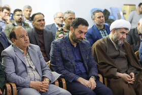  علیرضا ایزدی، مدیر کل اداره میراث فرهنگی اصفهان در آیین رونمایی از 77 عنوان کتاب دفاع مقدس