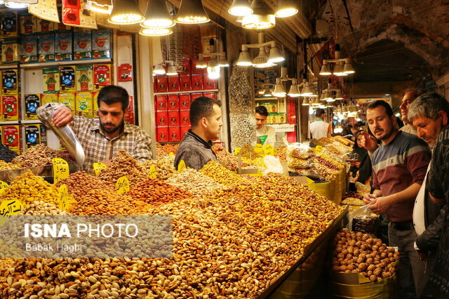 حال هوای بازار اردبیل در آستانه عید نوروز