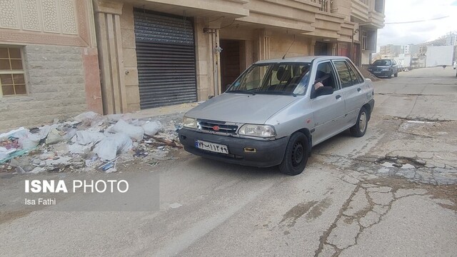 وضعیت اسفناک و عجیب آسفالت خیابانهای «پایتخت طبیعت ایران» + عکس