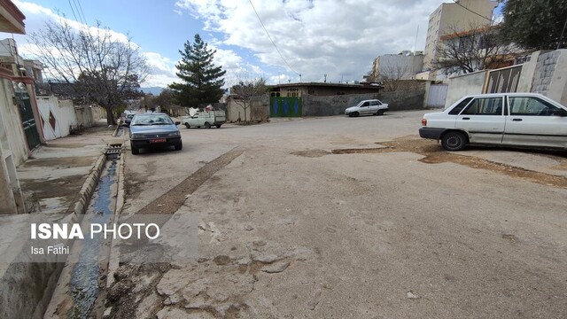 وضعیت اسفناک و عجیب آسفالت خیابانهای «پایتخت طبیعت ایران» + عکس