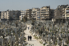 پرسه در شهر؛ قبرستان بزرگ حلب در مرکز این شهر
