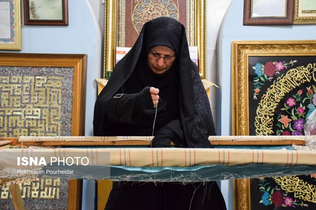 همنشینی ظرافت و خلاقیت در دوختهای سنتی