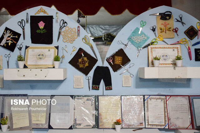 همنشینی ظرافت و خلاقیت در دوختهای سنتی