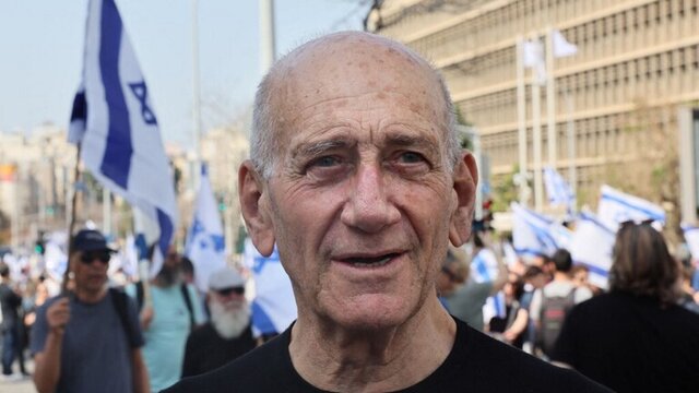 اولمرت از رهبران جهان خواست نتانیاهو را کنار بگذارند