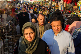 بازار گل مشهد در روزهای پایانی سال