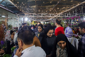 بازار گل مشهد در روزهای پایانی سال