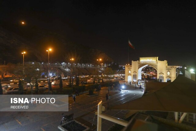 بهسازی و نوسازی روشنایی شیراز با اجرای طرح بهاردربهار