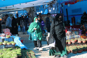 بازار یاسوج قبل از عید نوروز