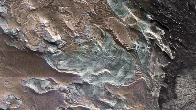 کشف نشانههایی از یخچال طبیعی مدرن در مریخ کشف نشانههایی از یخچال طبیعی مدرن در مریخ