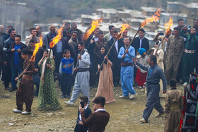 پیشواز نوروز در روستای «هشمیز» - کردستان