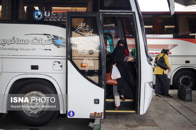 عکس از آرشیو تدارک بیش از ۶۰۰۰ ناوگان حملونقل عمومی جادهای برای زائران نوروزی