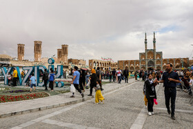 یزد زیر پای مسافران نوروزی