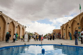 یزد زیر پای مسافران نوروزی