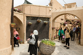 یزد زیر پای مسافران نوروزی