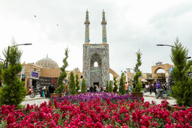 یزد زیر پای مسافران نوروزی