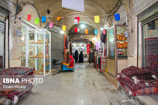 بازار تاریخی زنجان نمادی بی‌بدیل از هنر و معماری