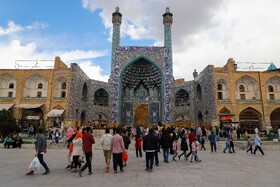 اصفهان در آینه نوروز، میدان نقش جهان و مسافران نوروزی