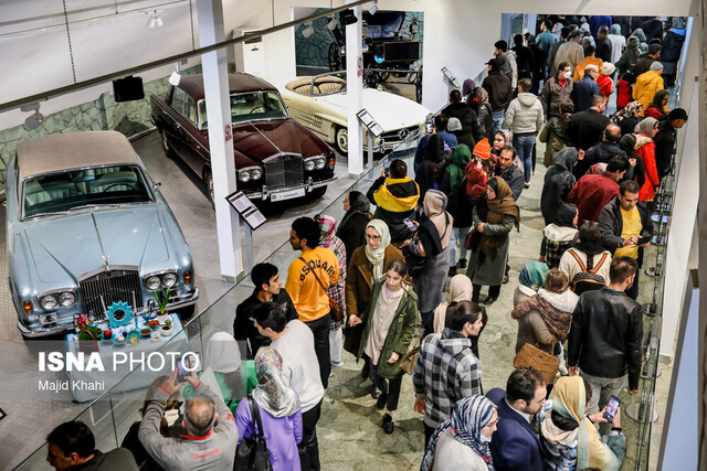 موزه خودروهای سلطنتی یک میلیون بازدید از کاخ سعدآباد!