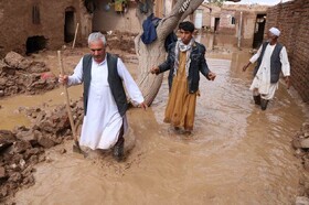 ۹ کشته و زخمی در پی جاری شدن سیل در افغانستان