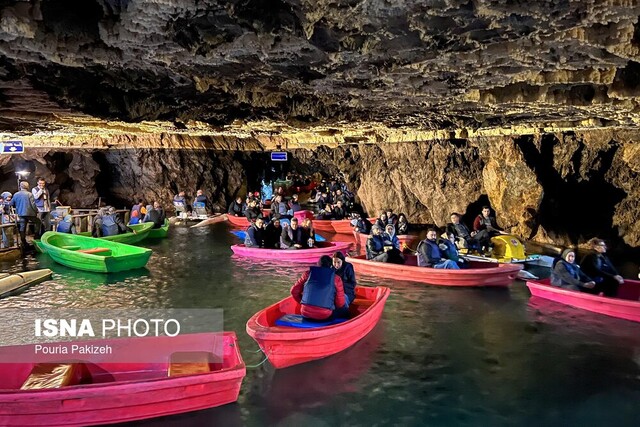 بازدید ۳۰ هزار گردشگر از غار علیصدر