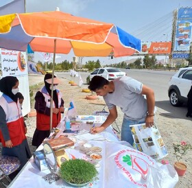 خدمات رسانی به بیش از ۶۰ هزار مسافر در پست های سلامت نوروزی هلال احمر سیستان و بلوچستان