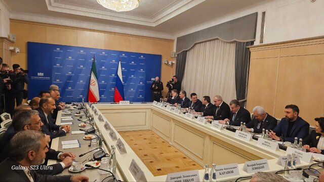 دیدار امیر عبداللهیان با رئیس کمیته روابط خارجی دومای روسیه
