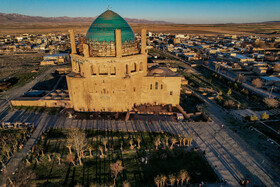 «گنبد سلطانیه» بزرگترین گنبد آجری جهان، با قدمتی 700 ساله میزبان مسافران نوروزی ۱۴۰۲