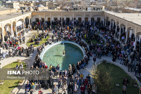 نوروزگاه در قلعه تاریخی چالشتر