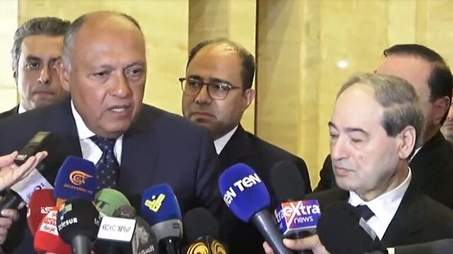 وزیر خارجه سوریه به مصر میرود وزیر خارجه سوریه به مصر میرود