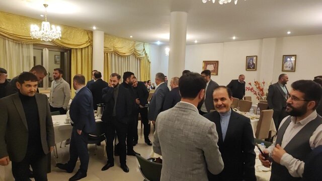 حضور رهبران جامعه مسلمانان گرجستان در ضیافت افطار سفارت ایران حضور رهبران جامعه مسلمانان گرجستان در ضیافت افطار سفارت ایران