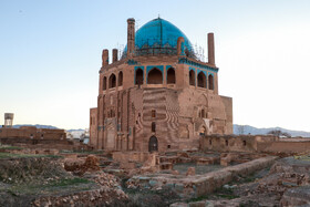 «گنبد سلطانیه» بزرگترین گنبد آجری جهان، با قدمتی 700 ساله میزبان مسافران نوروزی ۱۴۰۲