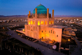 «گنبد سلطانیه» بزرگترین گنبد آجری جهان، با قدمتی 700 ساله میزبان مسافران نوروزی ۱۴۰۲