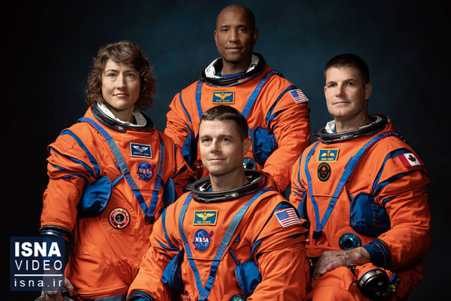 ویدیوی جدید ناسا از فضانوردان «آرتمیس ۲»