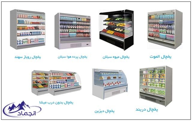 خرید مستقیم یخچال روباز پرده هوا از کارخانه انجماد سیستم